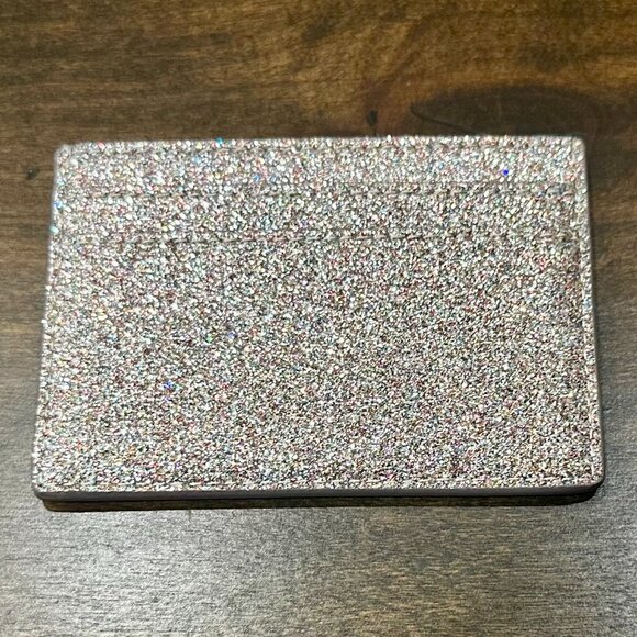 Kate Spade New York - Pink Glitter Bug Card Holder - Picture 2 of 7